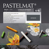 Clairefontaine PASTELMAT PAD 360gsm -  30 x 40 cm (approx. 12 x 16.5") - No.6 - ANTHRACITE