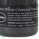 Willow Charcoal – Coates - POWDER - 500ml Jar