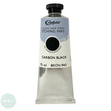 ETCHING PRINT MAKING - INK - OIL BASED - Cranfield - CALIGO SAFEWASH - Carbon Black - 75ml