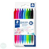 BALL POINT PENS - Staedtler 4230M pen - 8 assorted colours