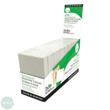 Artists Stretched Canvas - STANDARD Depth - WHITE PRIMED Cotton - SINGLE  - Daler Rowney SIMPLY 250gsm  - MINI - 2 x 3"