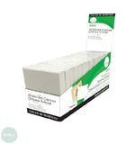 Artists Stretched Canvas - STANDARD Depth - WHITE PRIMED Cotton - SINGLE  - Daler Rowney SIMPLY 250gsm  - MINI - 2.6" SQUARE