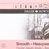Daler Rowney SMOOTH Heavyweight Cartridge paper pads 220gsm A5