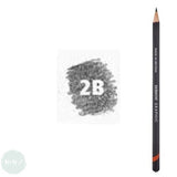 GRAPHITE PENCIL - Derwent – GRAPHIC -	2B