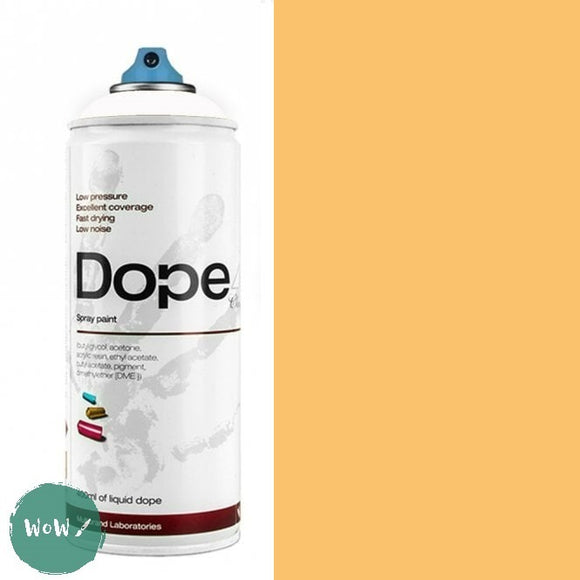 ACRYLIC PAINT - Spray Cans – 400ml -  DOPE CLASSIC D-013 APRICOT
