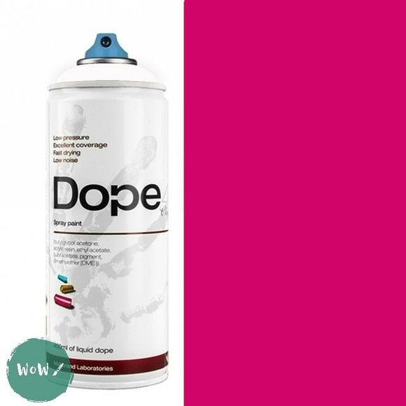 ACRYLIC PAINT - Spray Cans – 400ml -  DOPE CLASSIC D-042 MAGENTA