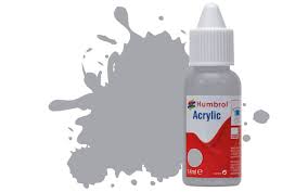 Hobby Paint -  ACRYLIC Humbrol - 14ml  – SATIN –  165 - MEDIUM SEA GREY
