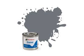 Hobby Paint - ENAMEL - Humbrol – SATIN -	No 164 Dark Sea Grey   Satin