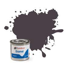 Hobby Paint - ENAMEL - Humbrol – MATT – 14ml Tinlet -	No 251 RLM81 Dunkelbraun