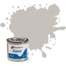 Hobby Paint - ENAMEL - Humbrol – MATT – 14ml Tinlet -	No 087 Steel Grey