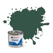 Hobby Paint - ENAMEL - Humbrol – MATT – 14ml Tinlet -	No 116 US Dark Green
