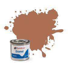 Hobby Paint -  ENAMEL Humbrol - 14ml  – MATT – 	 119 Light Earth