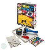 BLOCK / LINO PRINTING - SET -FABRIC LINO PRINTING KIT FABPK1