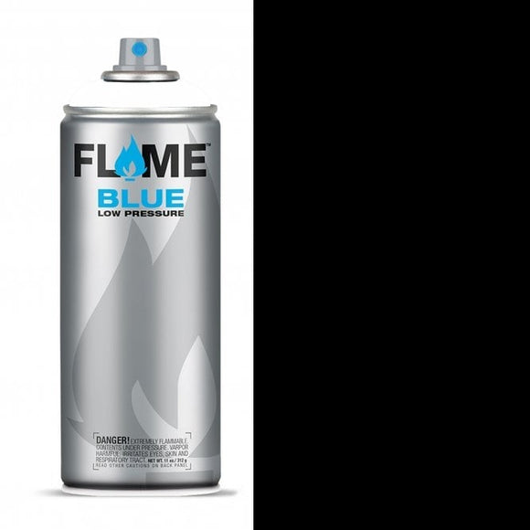 ACRYLIC PAINT - Spray Cans – 400ml -  BLUE FLAME - DEEP BLACK