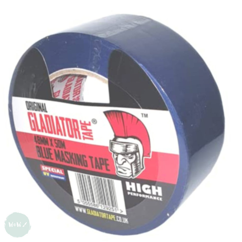 MASKING TAPE COLOR AZUL DE 24MM X 50M YARDAS MARCA NAVITEK CAJA CON 36 - Foto 4