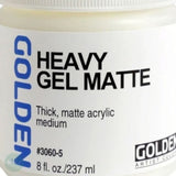 Acrylic Mediums - GOLDEN 237ml  Heavy Gel Matte