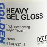 Acrylic Mediums - GOLDEN 237ml - Heavy Gel Gloss