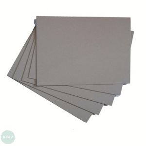 GREYBOARD - 2mm thick -  32 x 22" - PACK OF 5 SHEETS