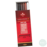 MECHANICAL CLUTCH PENCIL - 5.6mm - LEADS - Koh-i-noor Gioconda 6 x Assorted Leads