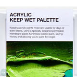 ACRYLIC STAY WET PALETTE - Keep Wet Palette for Acrylic Paints
