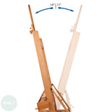 Studio Easel- MABEF - 'H' Frame - with hand cranked height adjustment - M04
