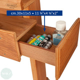 Studio Easel- MABEF - 'H' Frame - with hand cranked height adjustment - M04