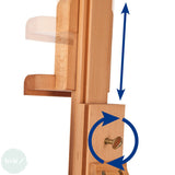 Studio Easel- MABEF - 'H' Frame - with hand cranked height adjustment - M04