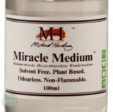 Oil Painting Solvents- Michael Harding - MIRACLE MEDIUM - Odourless THINNER & BRUSH CLEANER - 100ml
