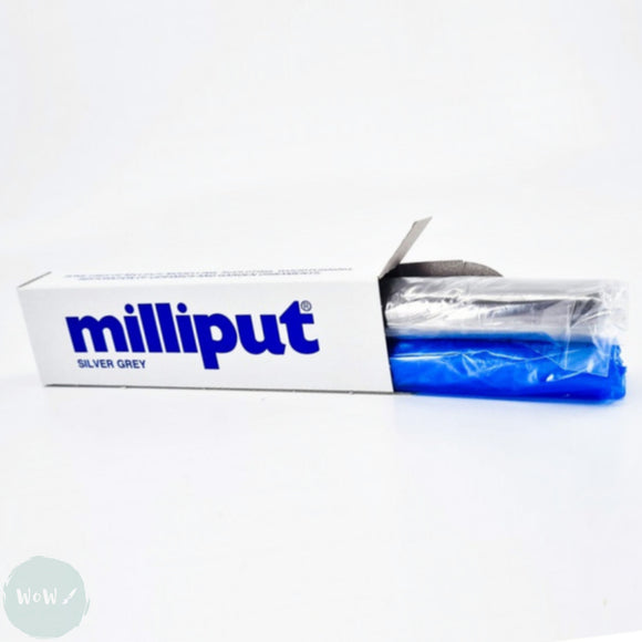 MILLIPUT Two-part Epoxy Putty 113.4 grams- Silver Grey