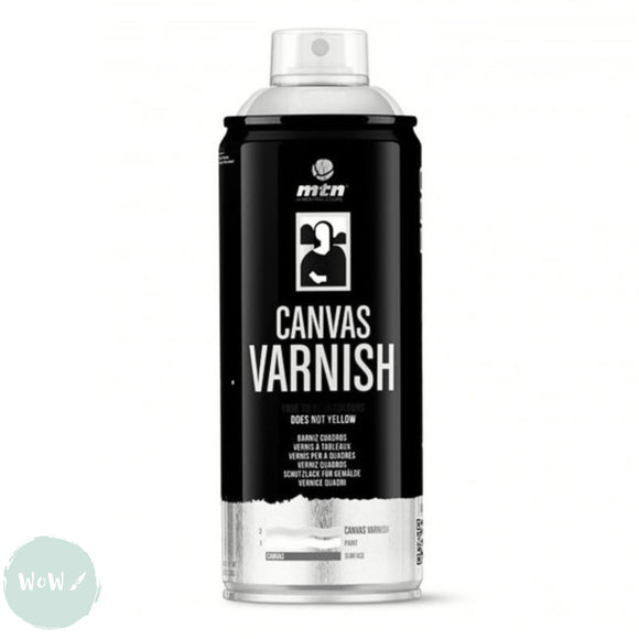 ARTISTS VARNISH SPRAY - MTN – Canvas Spray – MATT- 400ml