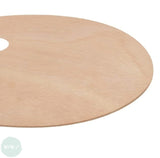 Wooden palette- Oval 400 x 300 mm (16 x 12")