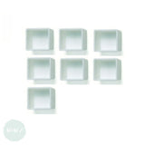 Empty plastic Half Pans - Bag of 7