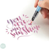 Water Brush Pen - PENTEL Aquash - SET OF 3 - FINE, MEDIUM & BROAD