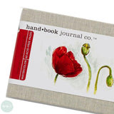 Hardback Watercolour Paper Book - TRAVEL JOURNAL - 200gsm NOT Surface- Hand Book Journal Co. - PANORAMA 3.5 x 8.25"