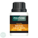 Gilding - ADHESIVE - POLYVINE- Acrylic Metal Leaf Size - 100ml