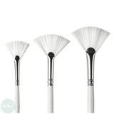 Pro Arte Series 33 Polar Nylon All Purpose Brushes- Fan – Large (size 6)