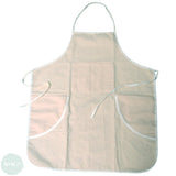 APRON - C. Roberson & Co. - 8oz. Natural Cotton Artists Apron