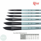 ARTISTS PAINT BRUSH - Synthetic - ROSA - STREAM - Series 143 – DAGGER – 4