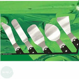 Painting / Palette Knife- Daler Rowney - STUDIO LARGE KNIFE COLLECTION - Set of 5 assorted in zip-up case