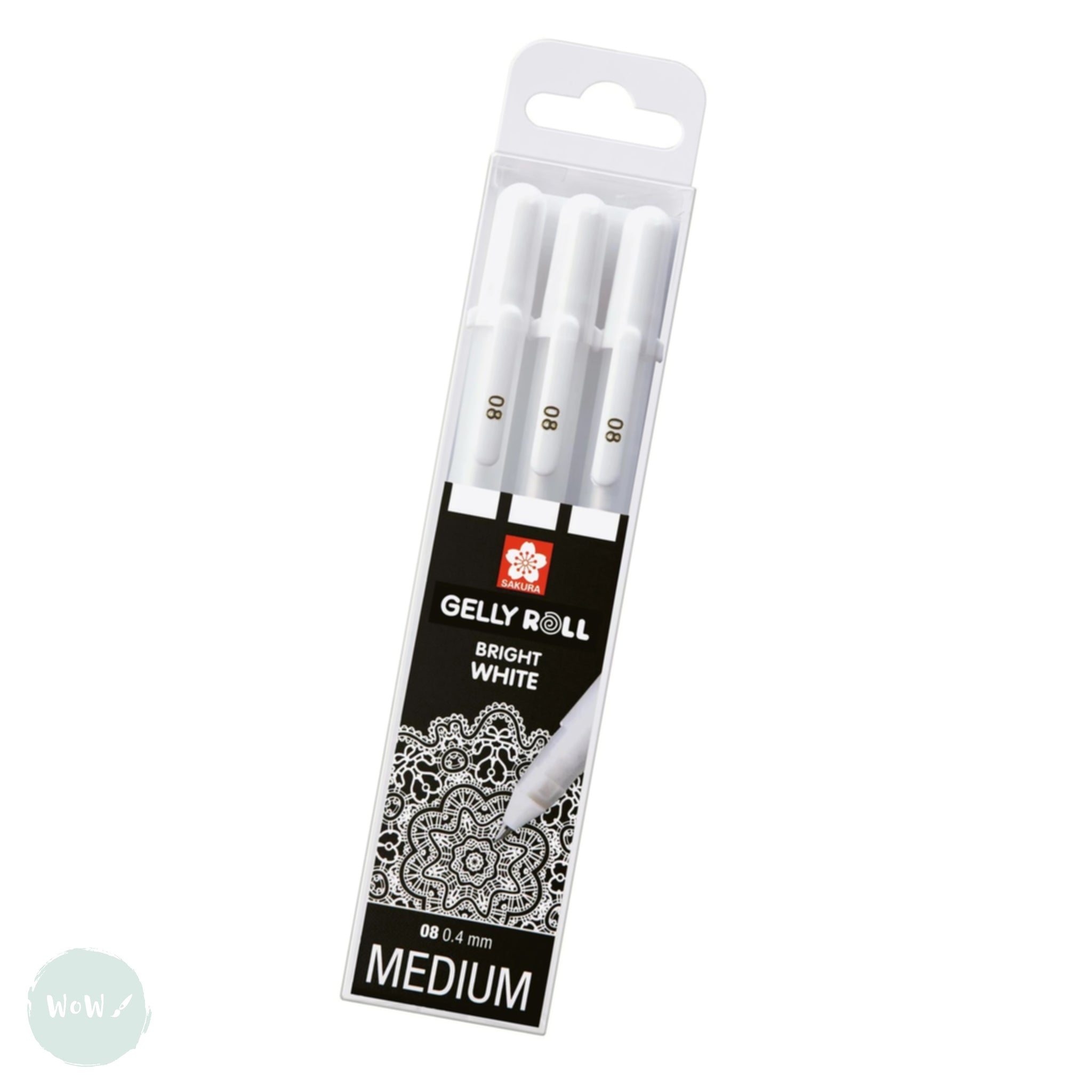 Sakura Gelly Roll Pens White - 3 Pack - Default Title