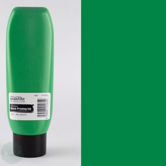 BLOCK / LINO PRINTING - INK - Water-based - 300ml - BRILLIANT GREEN