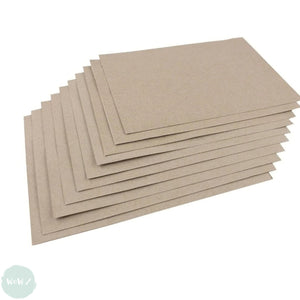 Toned Grey Crush Paper 140gsm - 45 x 64cm - 10 sheet pack