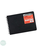 HARDBACK SPIRAL SKETCHBOOK - Seawhite - PLEIN AIR - 220gsm - White all-media paper - LANDSCAPE A5