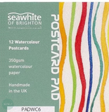 Seawhite 'Postcard' NOT Surface Watercolour Paper Pad, A6, 350gsm, 12 sheets