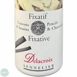 Fixative Spray- Sennelier- DELACROIX - Charcoal & Pencil Fixative - 400ml