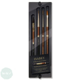 BRUSH SET - Isabey - COLLECTION - Watercolour Set - 4 assorted