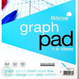 GRAPH PAPER PAD - Silvene - Metric - A4