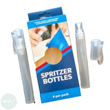 APPLICATORS & BOTTLES  - Plastic atomiser bottle - PACK OF 4