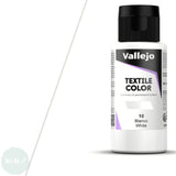 FABRIC PAINT - Vallejo - TEXTILE COLOR - 60ML - White
