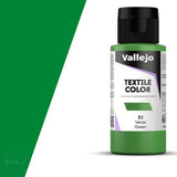 FABRIC PAINT - Vallejo - TEXTILE COLOR - 60ML - Green